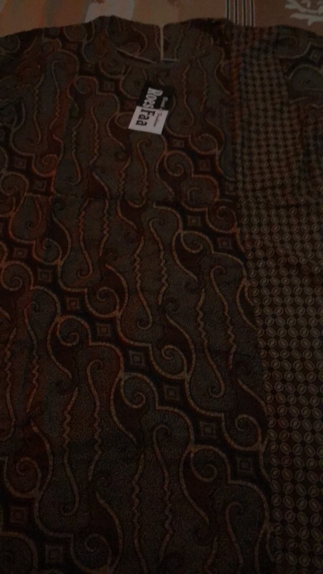 Gamis Batik Dwi Genes Katun Wanita Muslim Seragam Cewek Premium Modern Exclusive Kombinasi Kombi