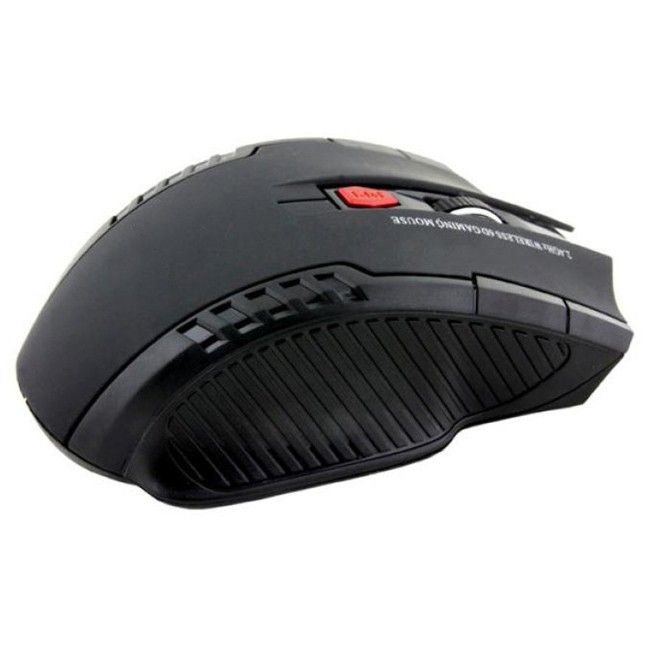 Mouse Gaming High DPI 2.4G Ambidextrous Ergonomic Version W4 2000 DPI Fantech black Grab medan