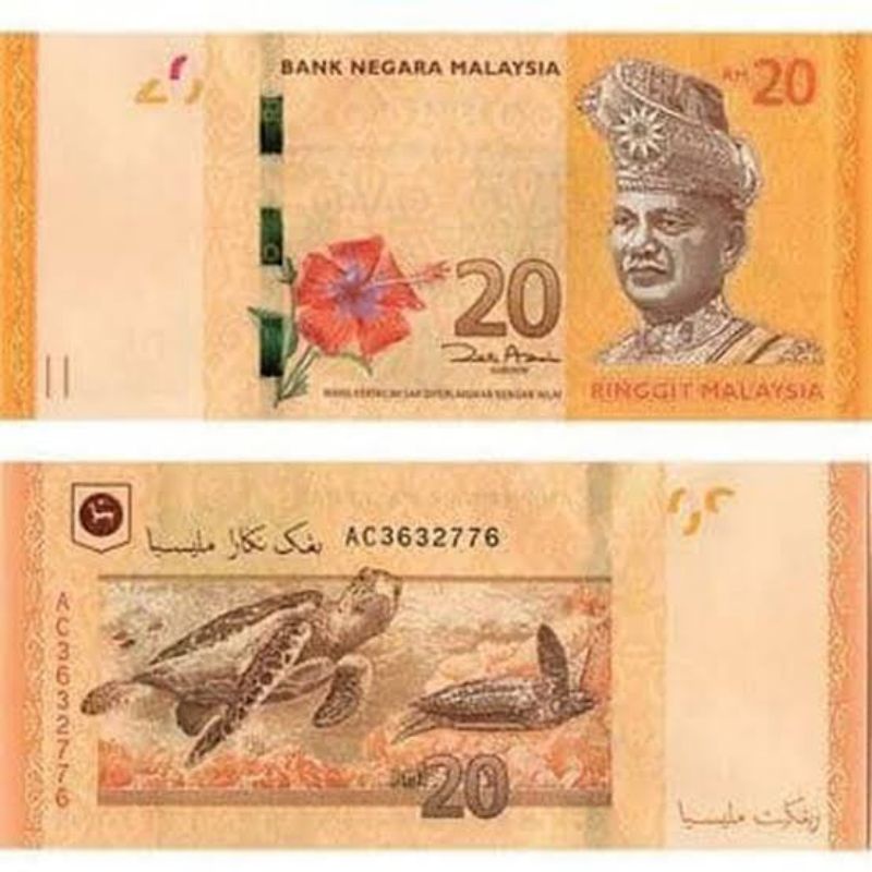 20 Ringgit Malaysia ASLI