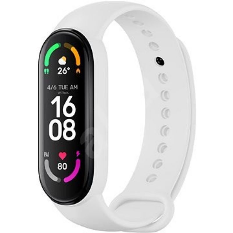 SMARTBAND M6 MI6 JAM TANGAN SMARTBAND CUSTOM WALLPAPER - PUTIH