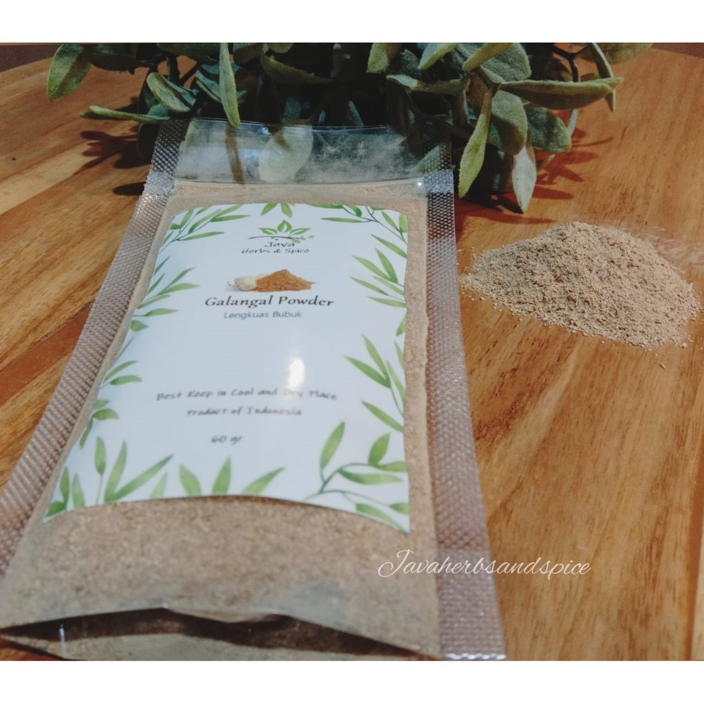 

Lengkuas Bubuk 60gr / Galangal Powder / Rempah / Bumbu Dapur / Java Herbs & Spice