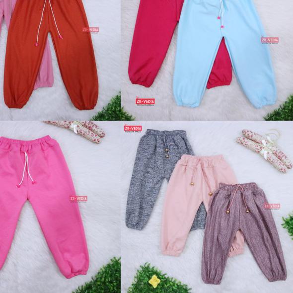 ✶ Jogger Polos Molly Uk 8-10 Tahun / Pants Celana Panjang Anak Perempuan - Anak Laki Laki, MOLLY RAN