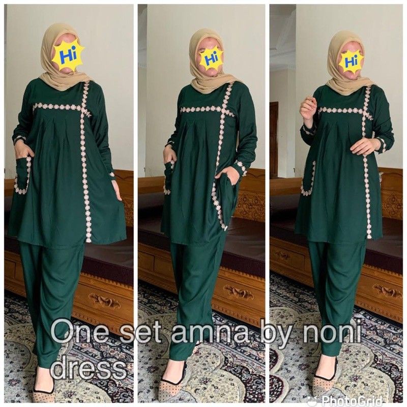 Setelan Amna By Noni Dress