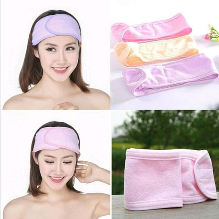 BANDO MASKER / BANDANA MASKER / BANDO MAKE UP / HEADBAND BEAUTY TOWEL