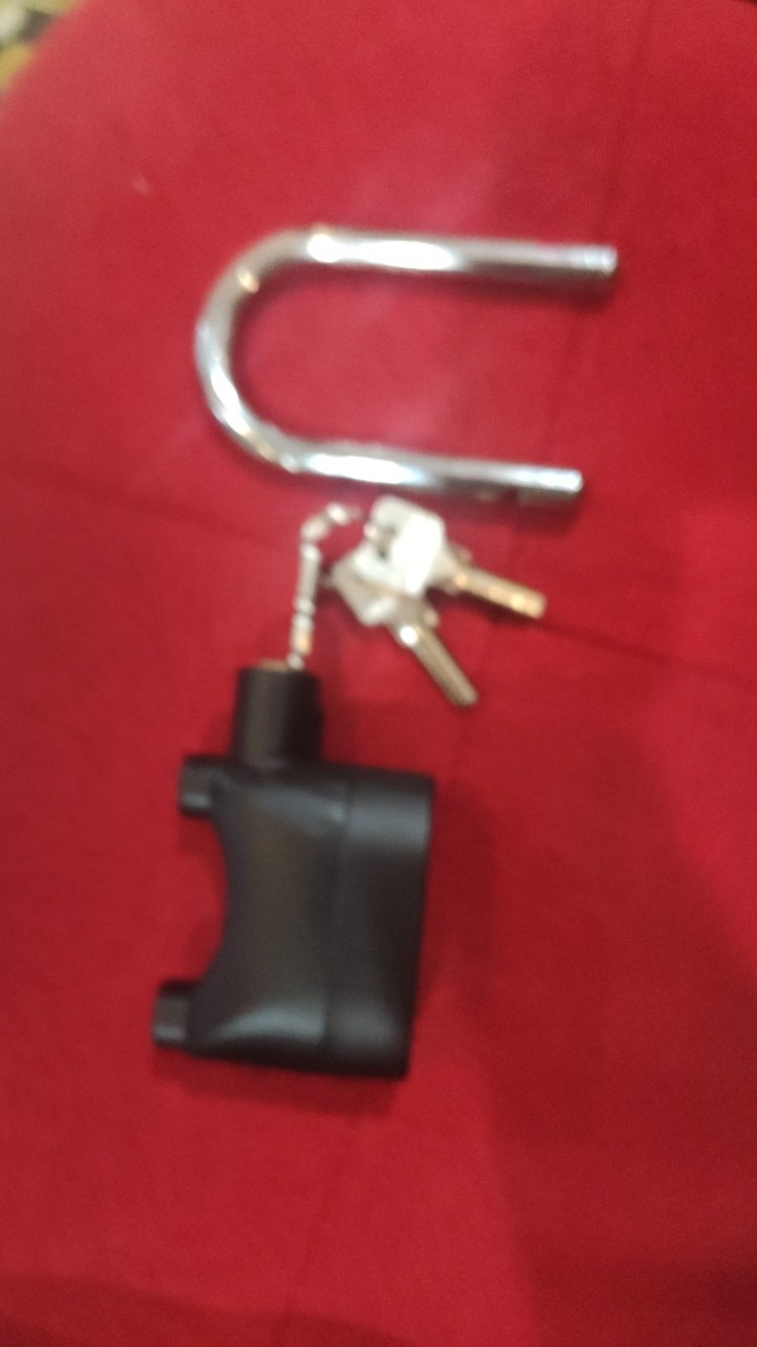 Gembok Alarm Kinbar / Gembok Anti Maling