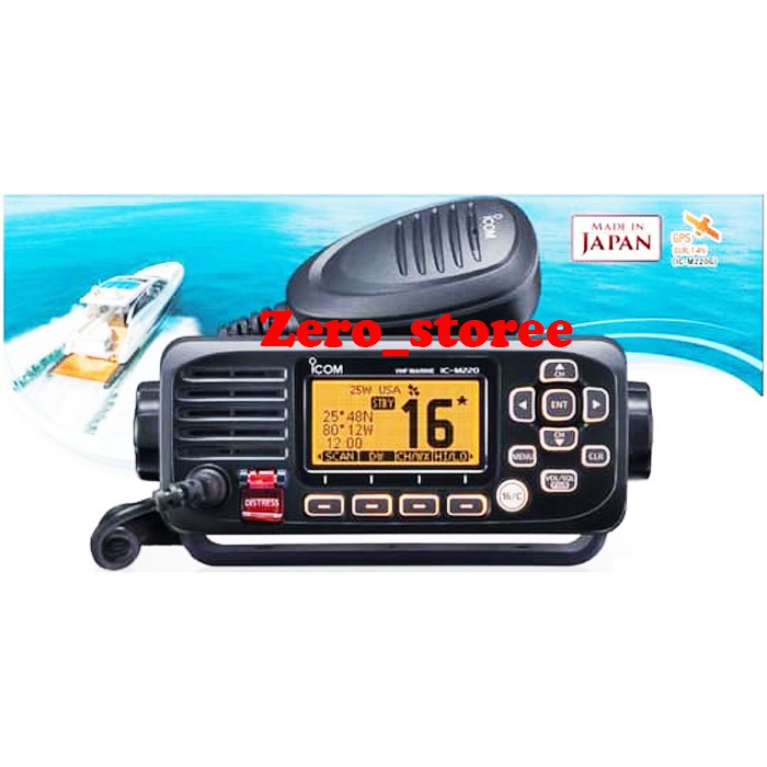 Icom IC-M220 VHF Ori Rig Marine RIG ICOM IC M220 Radio arahan sabandar MARINE pantai kapal