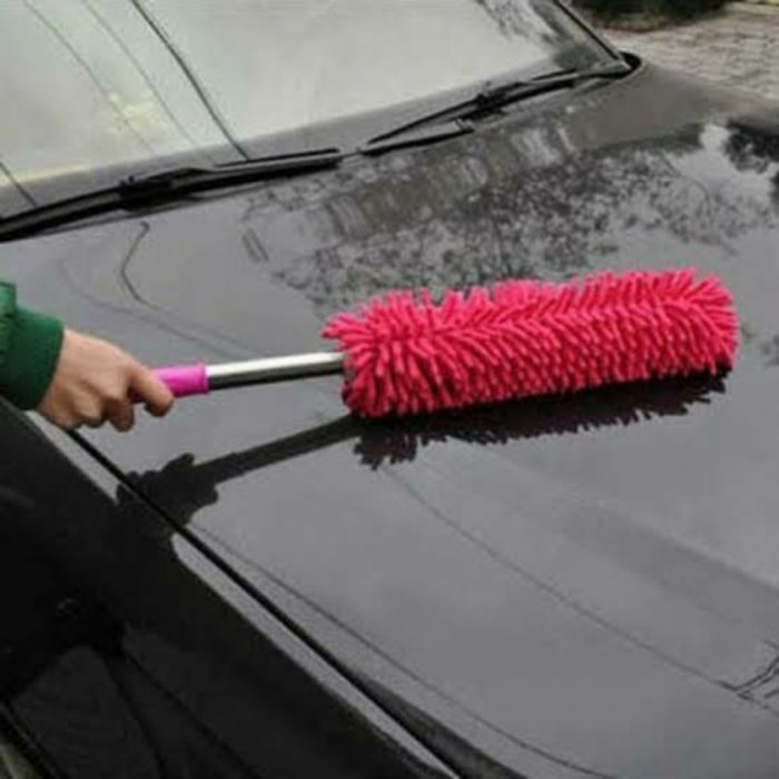 Kemoceng Microfiber Mobil Adjustable Premium Alat Kebersihan Mobil