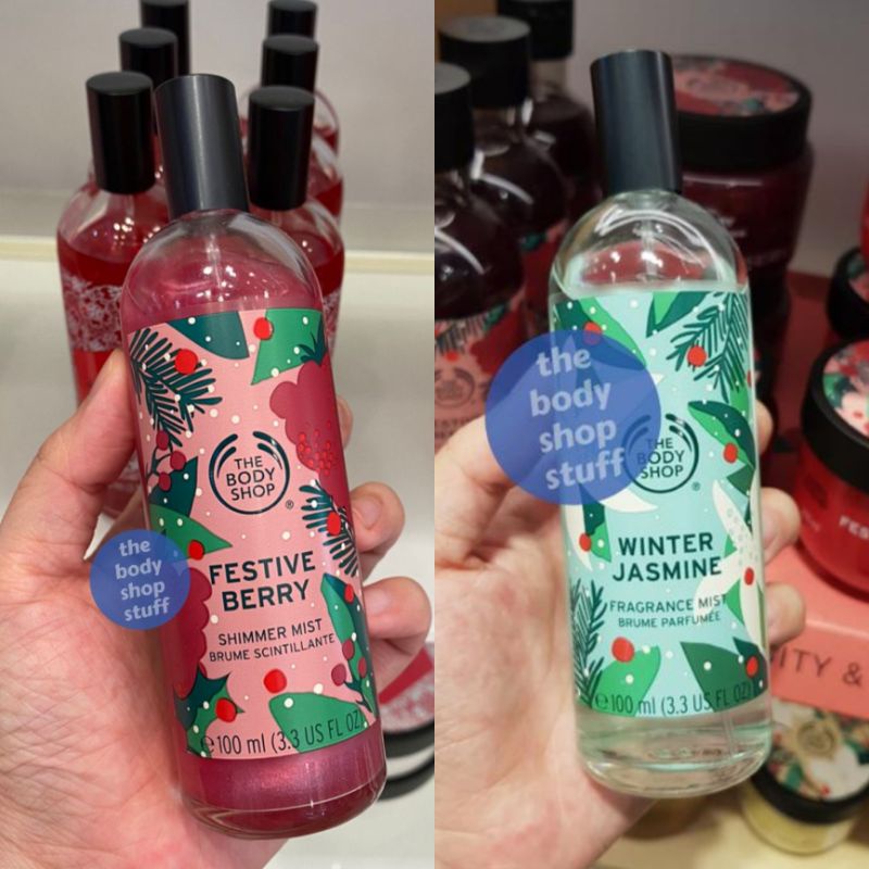 Jual The Body Shop Winter Jasmine Winter Jasmine Fragrance Mist Body