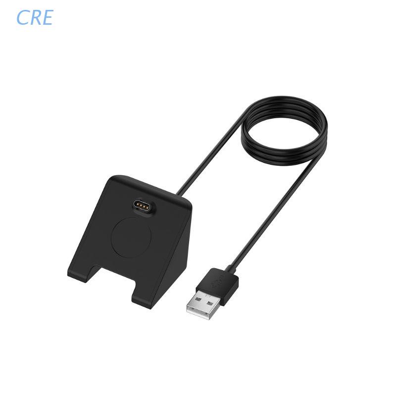 CRE  1m Replacement USB Charging Dock Cable For Garmin Fenix 5 5S 5X Plus Fenix6 6S 6X Cord Charger Power Adapter