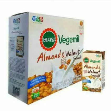 

vegemil almond and walnut 190 ml x 16 pack
