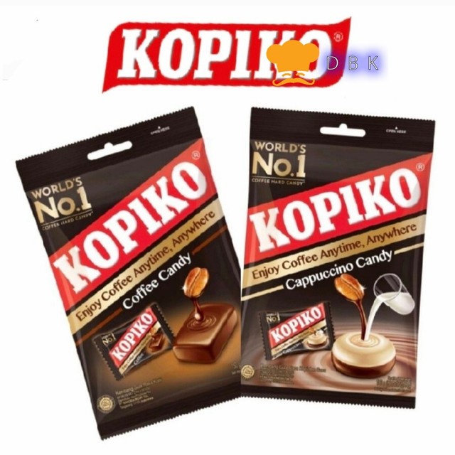 

Permen Kopiko 175gr (Isi 50) - Coffee Candy & cappucino bin