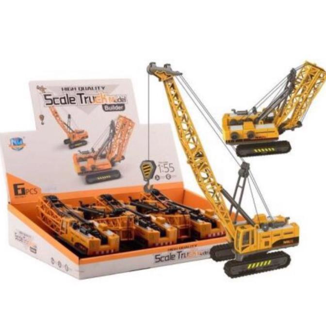 mainan crane tower truk kontruksi builder Terbaru