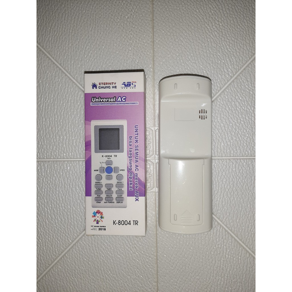 Remot Remote AC AUX Standard Multi UniversalType K 8004 tanpa setting