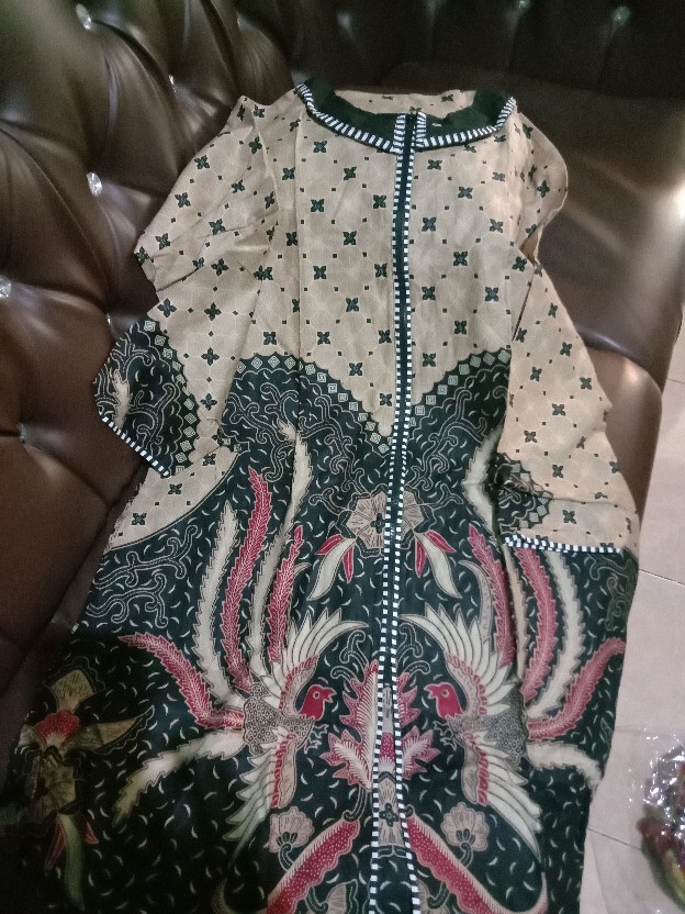Batik Tunik Wanita M L Xl Xxl Jumbo R3sliting Depan Busui