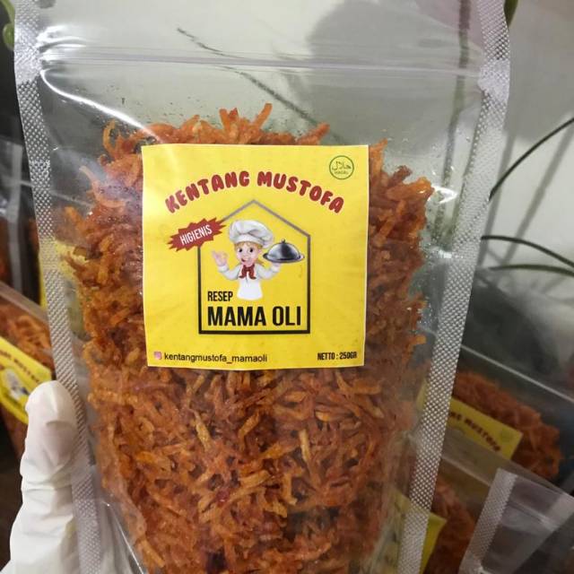 

Kentang Mustofa / kentang kering original pedas manis