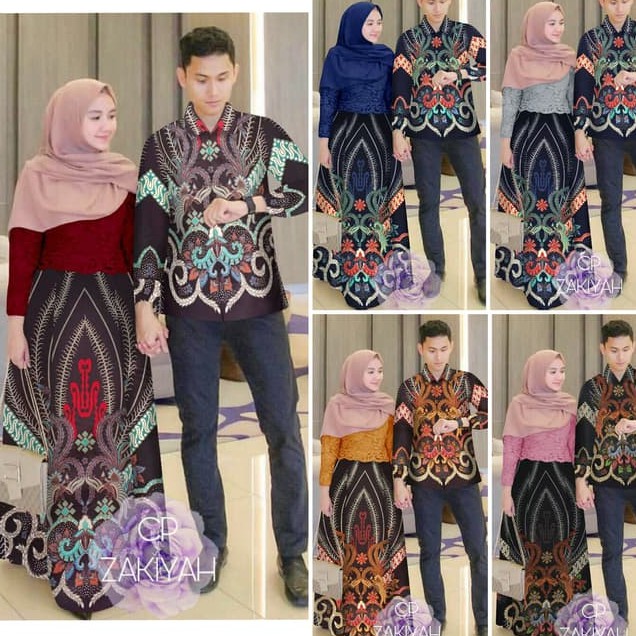 cp couple syari indiana batik premium