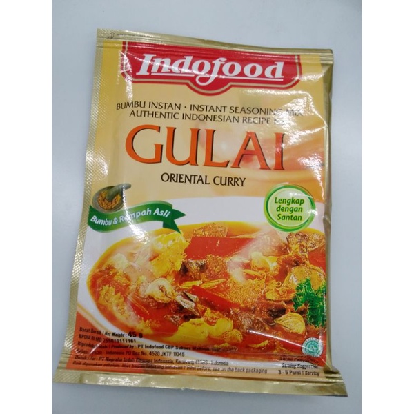 

INDOFOOD BUMBU INSTAN GULAI 45G