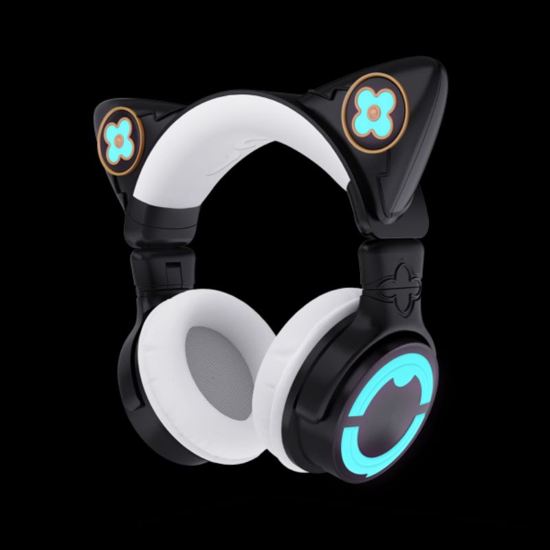 YOWU Cute cat Bluetooth headphone Anime jepang : Life in a different world from zero