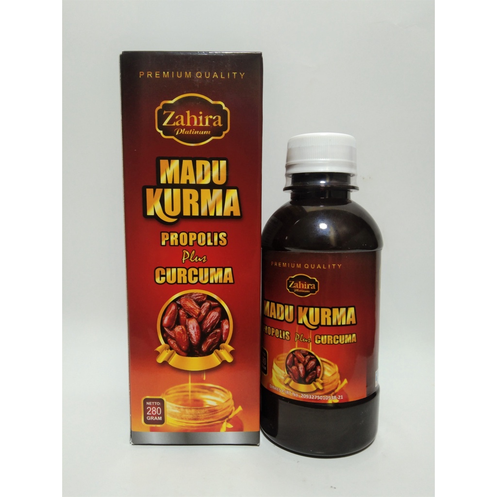 Madu Kurma plus Propolis curcuma Zahira