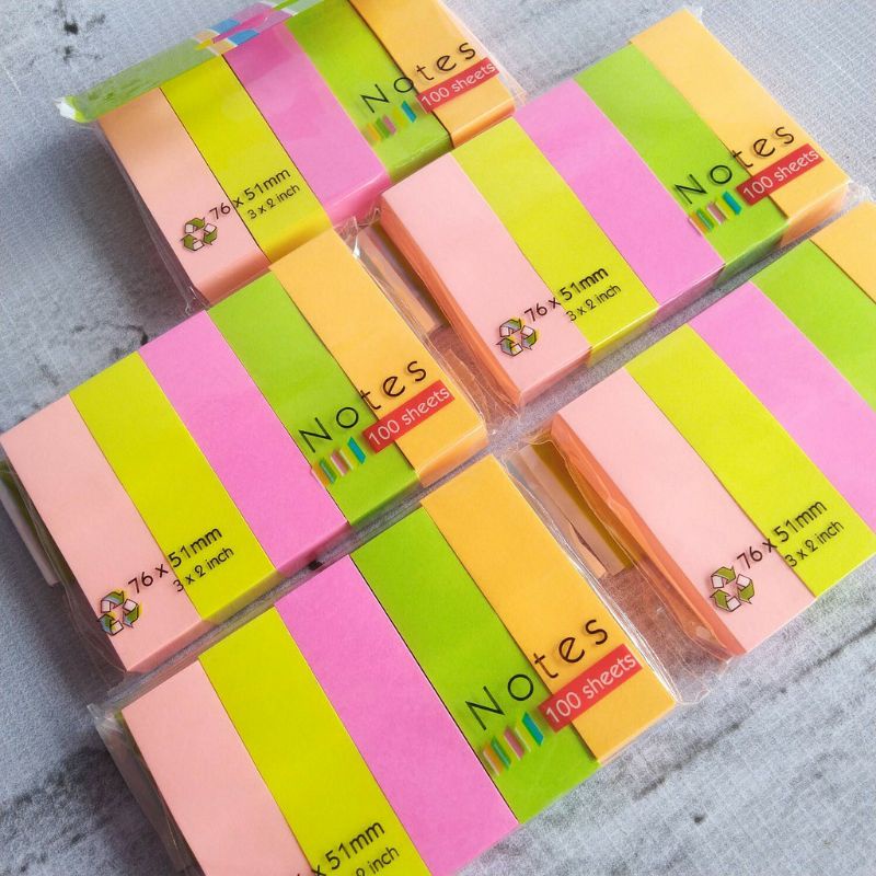 

big note ukuran 3x2 inci