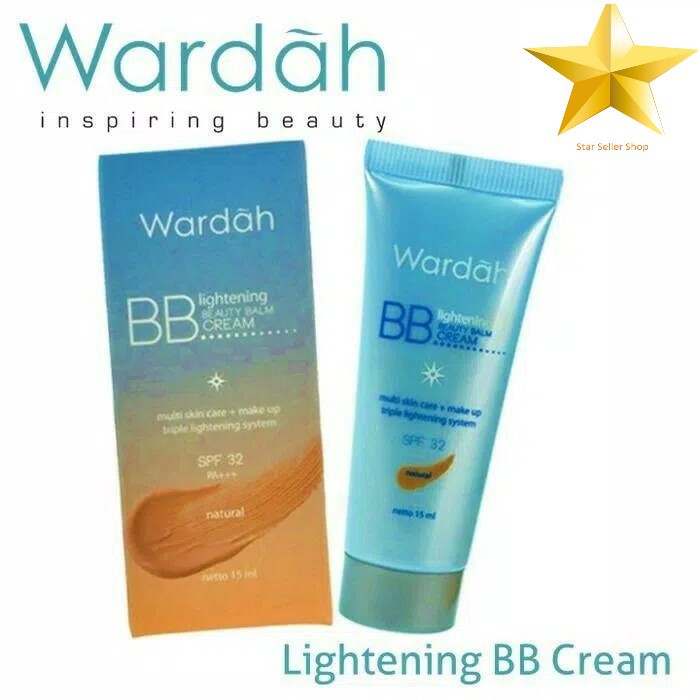 Jual ORIGINAL Alas Bedak Wardah Lightening BB Cream SPF 32 30 ML (Besar