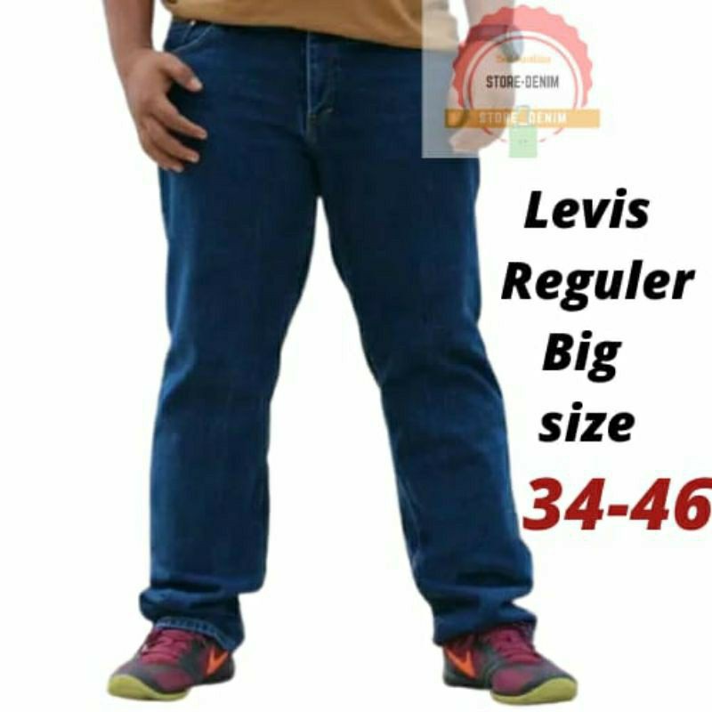 Celana Panjang Pria Big Size/Celana Panjang Pria Jumbo/Celana Pria jeans Standar/Celana Jeans Pria