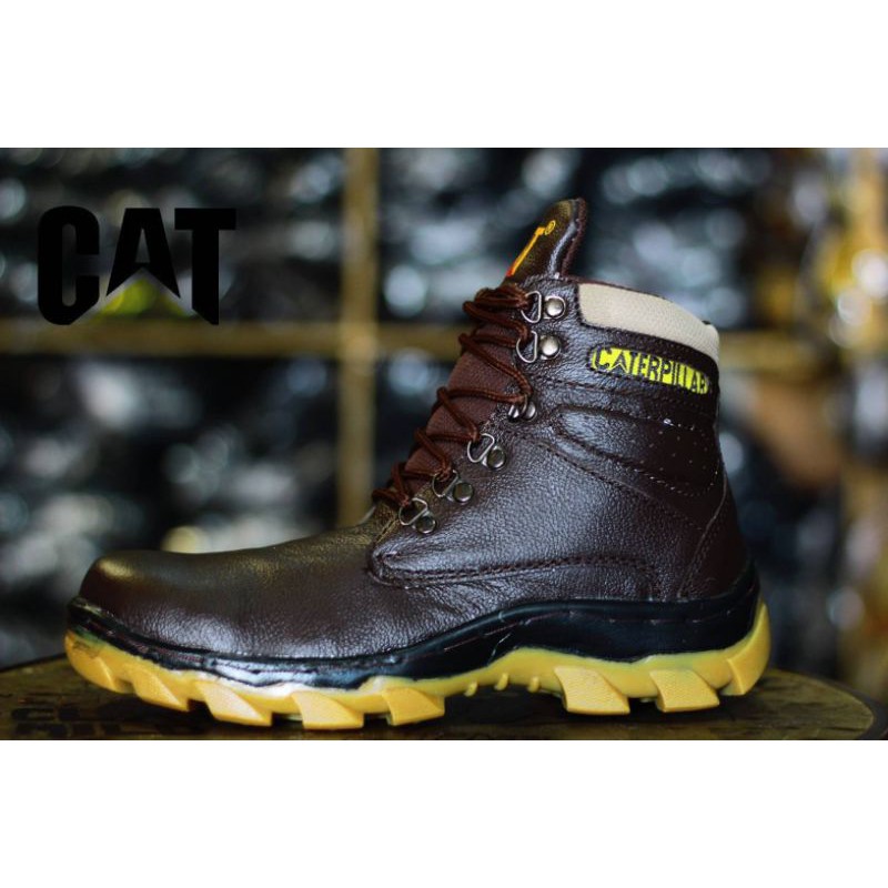 Sepatu boots pria caterpillar sepatu boots bermotor sepatu boots turing sepatu gunung