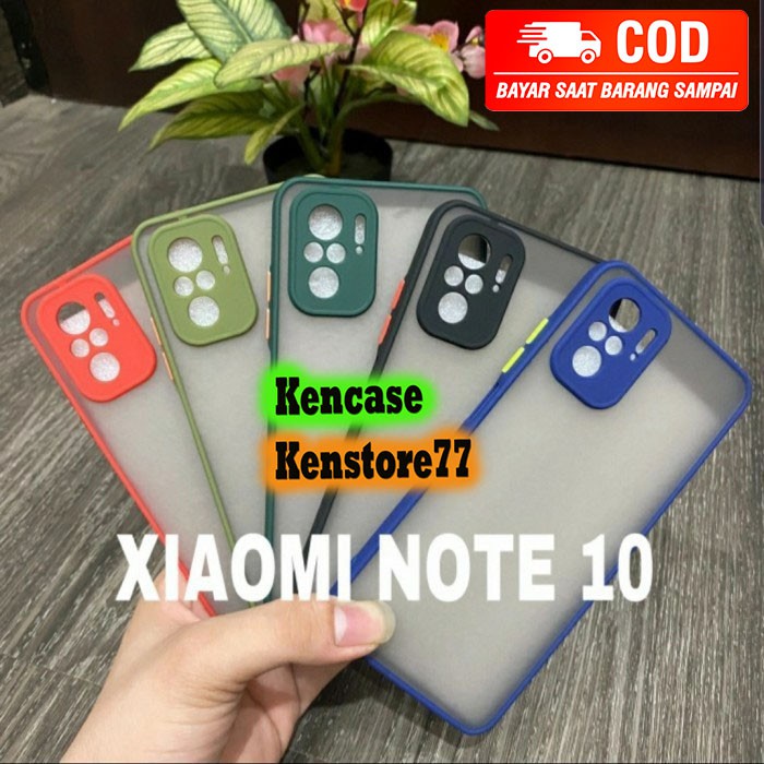 Soft Case Redmi Note 10 Case Matte Colour Transparan Hard Case Redmi Note 10