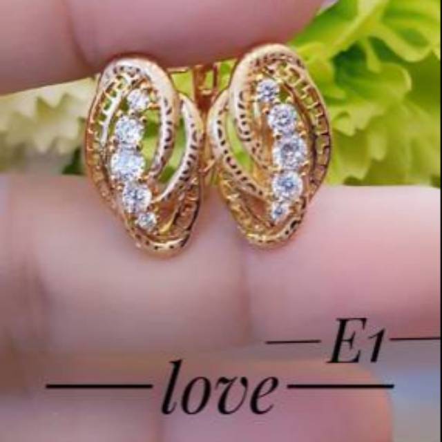 Xuping set perhiasan lapis emas 24k 1712