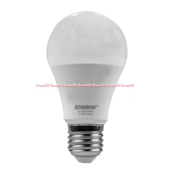 Krisbow LED Motion Sensor 7w Lampu Bohlam Bola Lampu Dengan Sensor Gerak Cool Daylight 7 watt Lampu Otomatis Menyala Saat Ada Gerak Pergerakan Kris Sensors Lamp Light