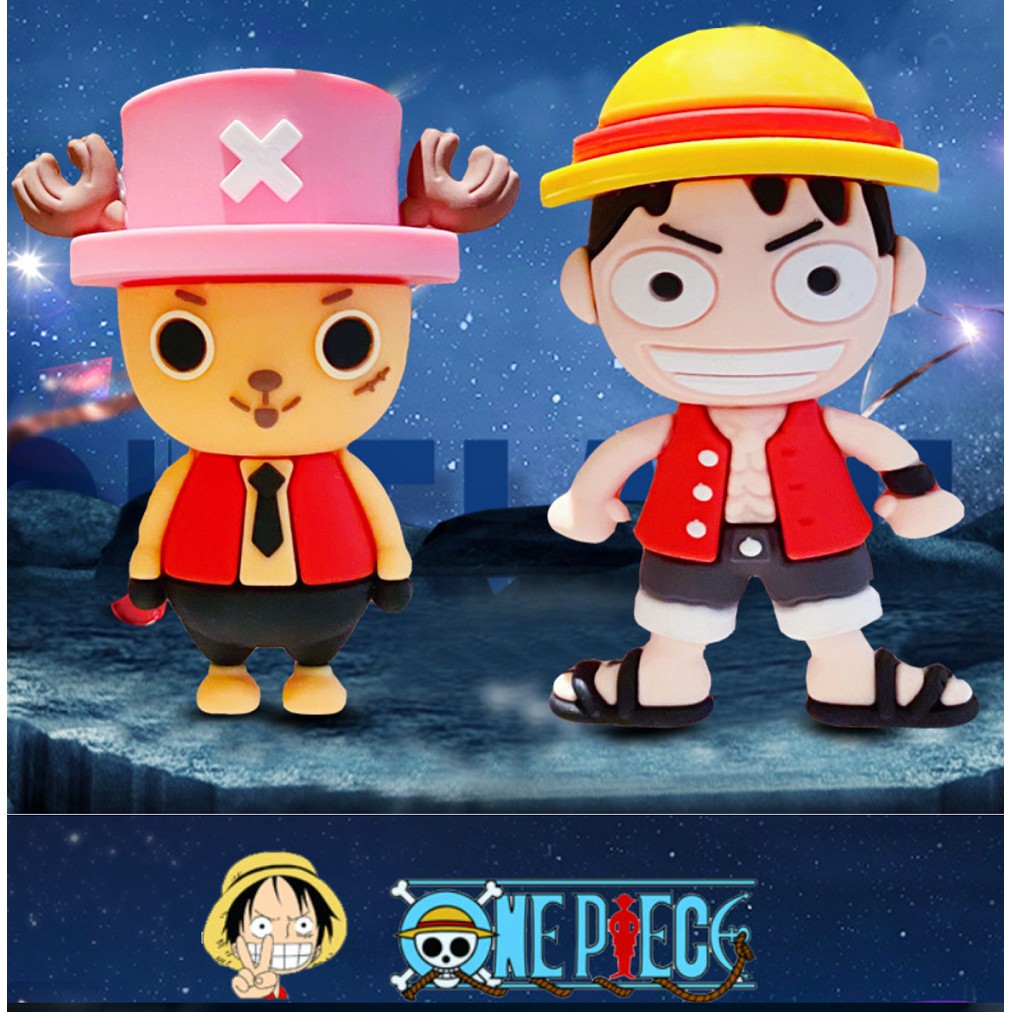 Gantungan kunci aksesoris Tas One Piece keychain karakter One Piece