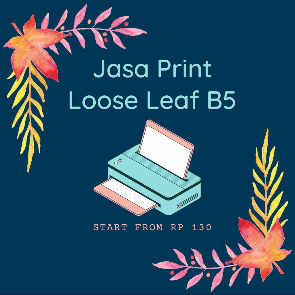 Jasa Print Binder B5 MURAH