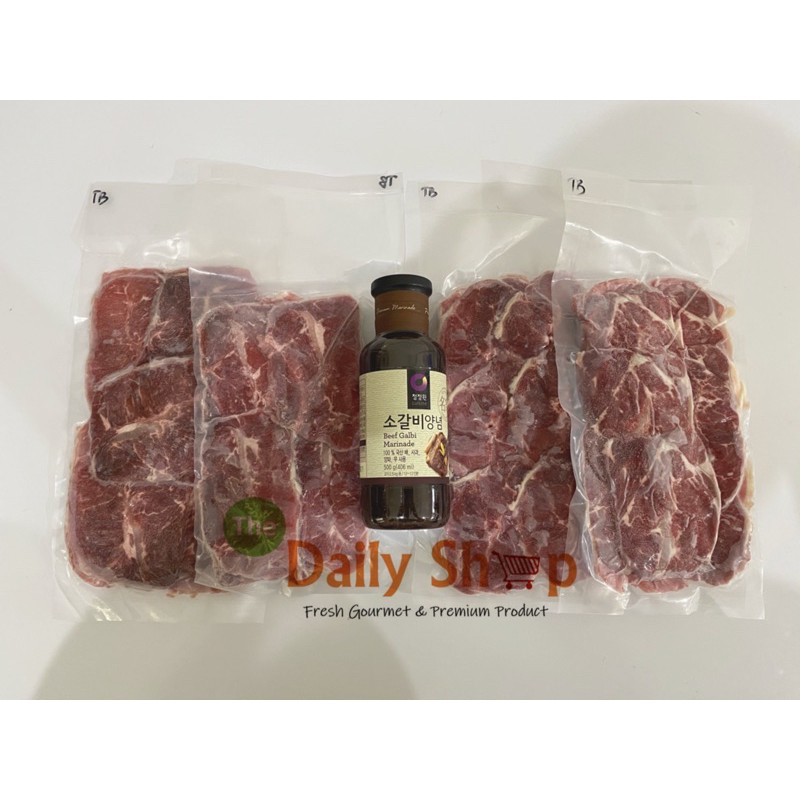 

PaHe 2 (4 Shortplate LESS FAT+1 Galbi 500gr Chung Jung One)