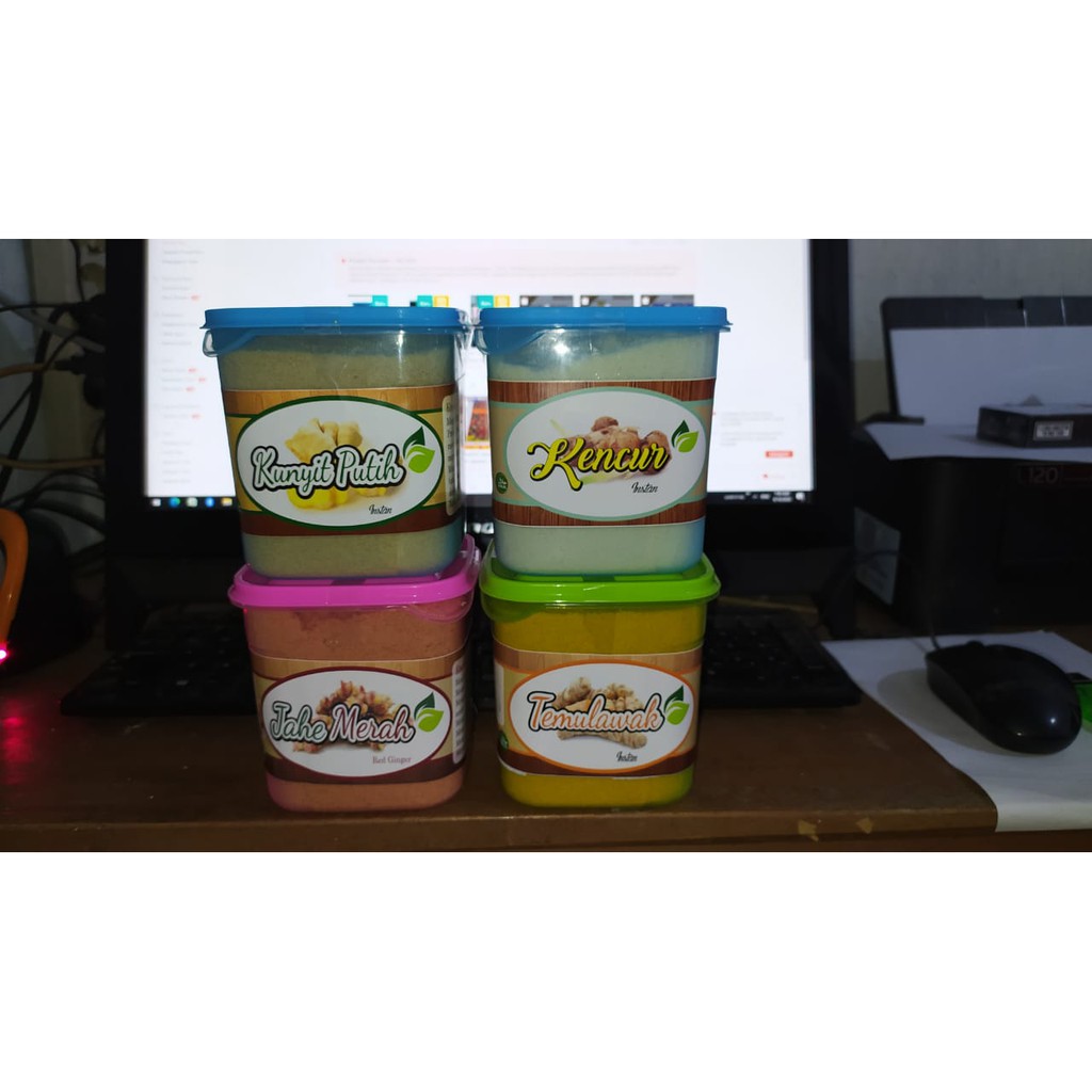 Bubuk Kunyit Putih Instan 500 gram