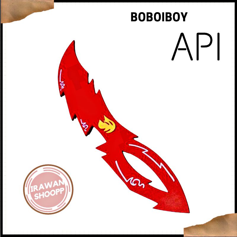 Mainan Anak / Pedang Boboiboy Api