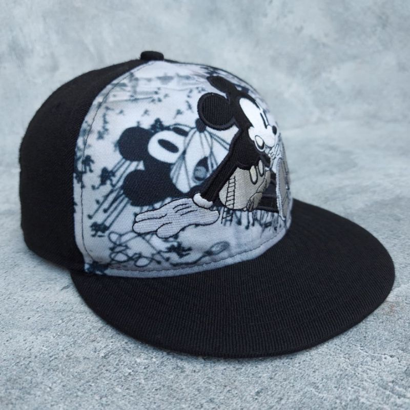 Topi anak New era x Mickey Mouse (Big Logo)