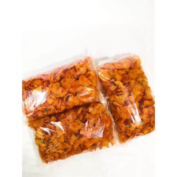 

Keripik singkong pedas manis 1000 Gram