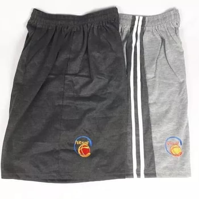 Celana Pendek Pria Big Size Polos Santai Kaos 7/8 Jumbo