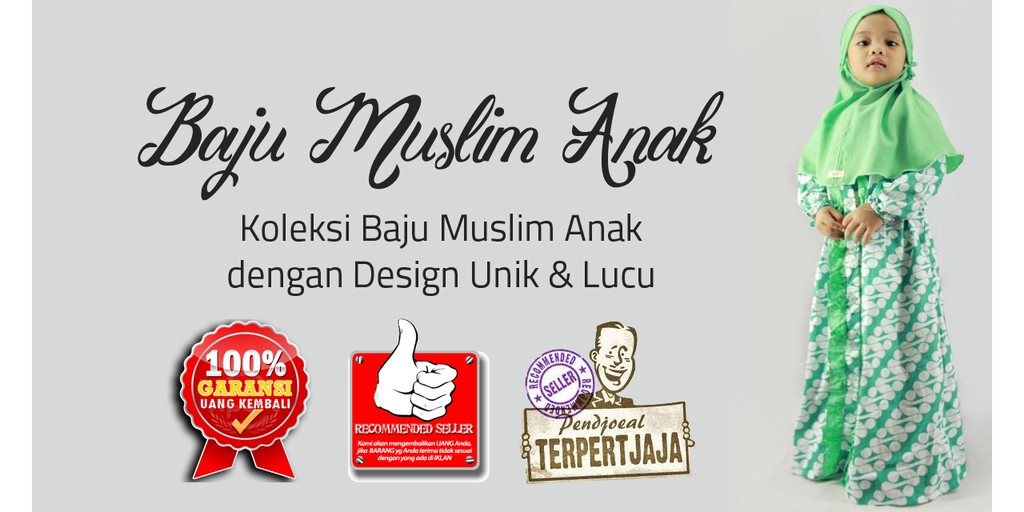 Toko Online Baju  Muslim  Anak  Shopee  Indonesia