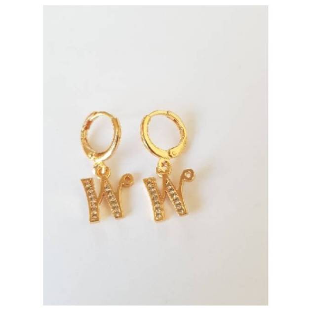 Fourfashion Anting huruf / anting alphabet /anting inisial