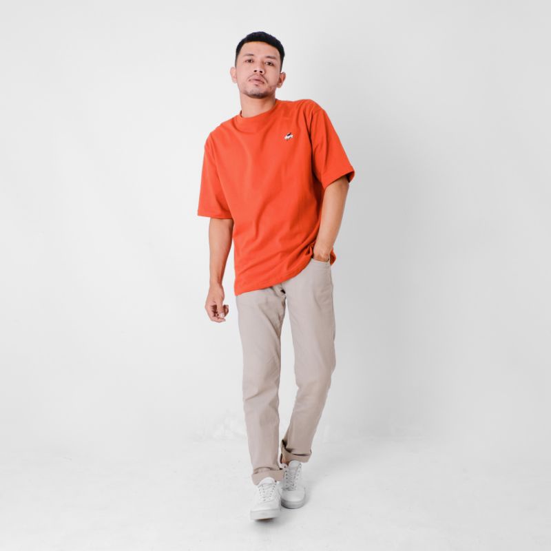 Kaos Oversize Tengan Pendek | Bahan Katun Kombed 20s Premium | 9 Warna