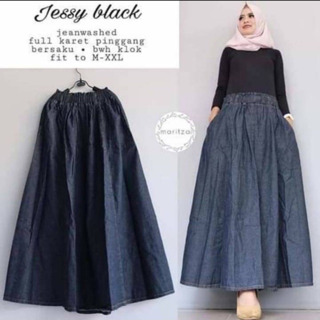 JESSY UMBRELLA MARITZA||ROK MAYUNG JUMBO JEANS