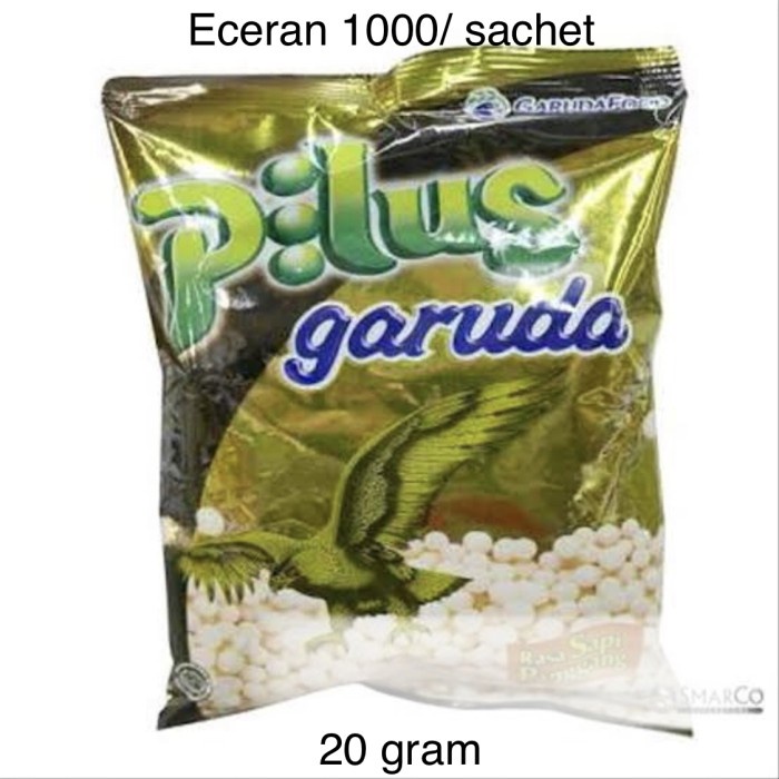 

INSTANT-CAMILAN- GARUDA PILUS RASA SAPI PANGGANG (1 RENCENG ISI 10 SACHET) -CAMILAN-INSTANT.