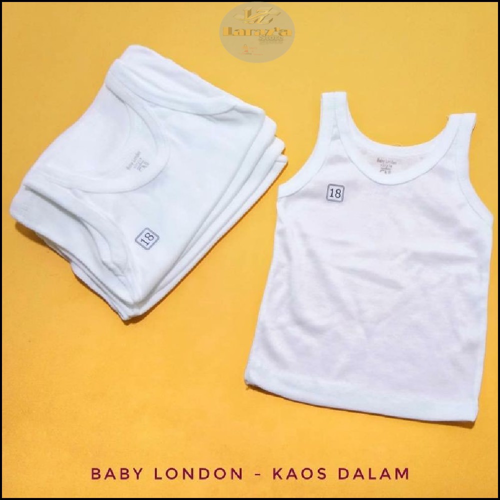 SINGLET ANAK BOY LONDON/KAOS DALAM ANAK PREMIUM 22-38