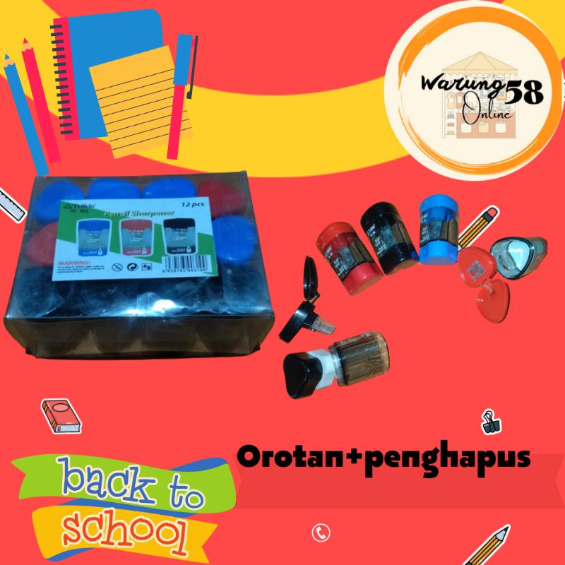 

Orotan + Penghapus Unik