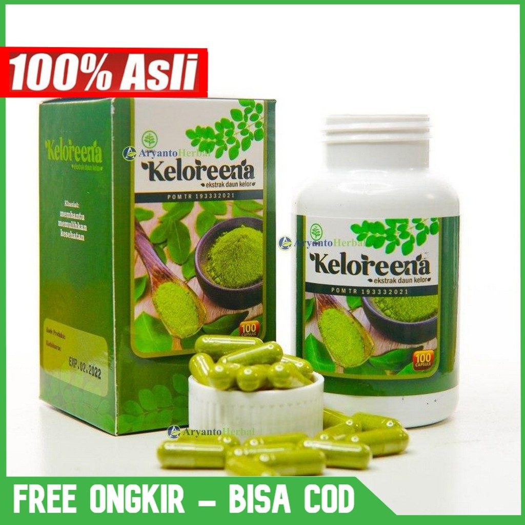 

Keloreena Kapsul - Obat Herbal Untuk Diabetes - Gula Darah Tinggi - Penurun Kolesterol - Penyakit TG