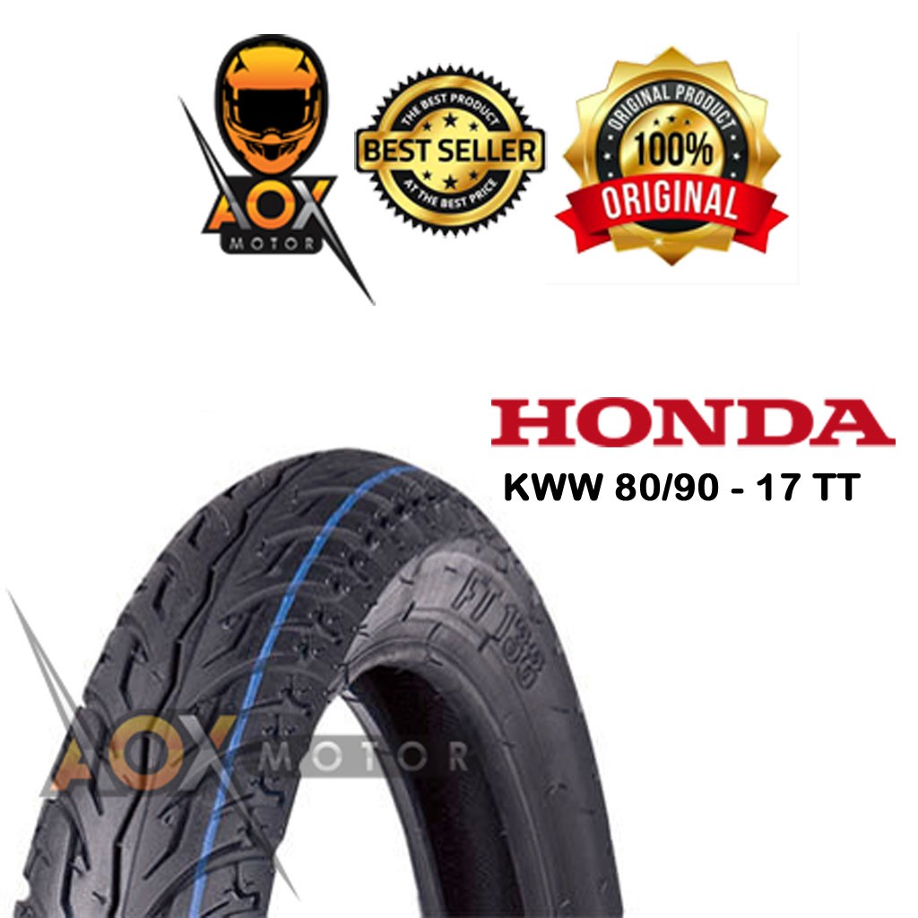 Ban luar motor 80/90-17 AHM Federal 42711KWW010 Tubetype