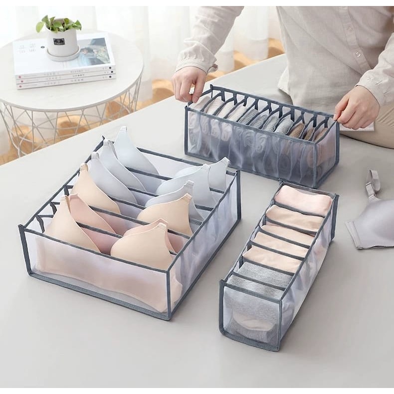 [TOYOU SHOP T46] STORAGE BOX | TEMPAT PENYIMPANAN PAKAIAN DALAM KAUS KAKI | STORAGE BOX UNDERWEAR