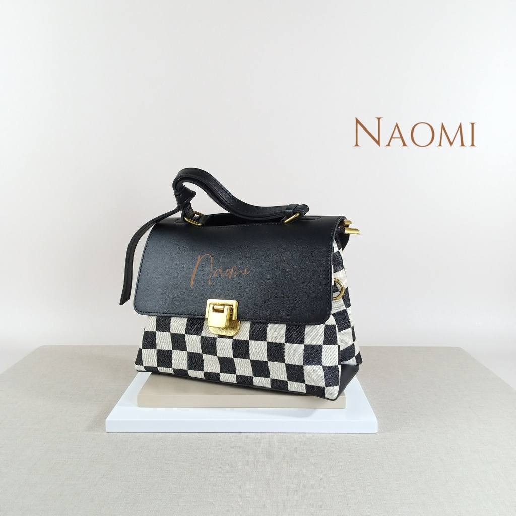 NAOMI - Tiffany Sling Bag Import - Tiffany Large - Tas Selempang Wanita - Fashion Bag Premium - Tas kado Wanita