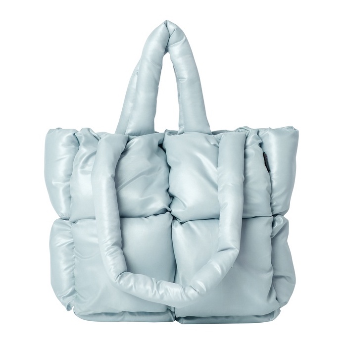 Puffy bag Lily series by lavine (Silver)